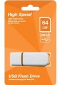Resim Elba 64gb Plastik Beyaz-turuncu 3.2 Usb Flash Bellek 