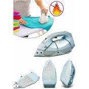 Resim Teflon Ütü Altlığı Yanmaz, Yapışmaz, Parlatmaz Ütü Tabanı Universal Tak-Çıkar Tüm Ütülerle Uyumlu 