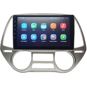 Resim Smart Go Hyundai İ20 Old 2009/2011 9 İnç Automatic Klima 6-128 9" 