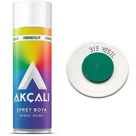 Resim Akçalı Sprey Boya Düz 313 Yeşil 