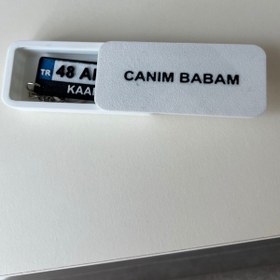 Resim lina hobby Kişiye Özel Plakası Anahtarlık ve Hediye Kutusu Seti - Plakalı Anahtarlık + Mesajlı Kutulu Hediye 