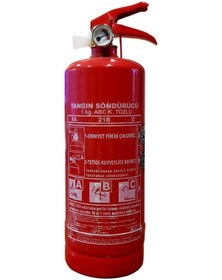 Resim Kkt Abc Yangın Söndürme Cihazı %40 1 KG 