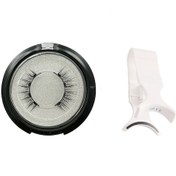 Resim Yaozixa Ub03-4 Doğal Manyetik Kirpik Seti: 4lü Çift + Beyaz Uygulama Klipsi, Saçmağısız, Yenilenebilir, Hızlı Uygulama 