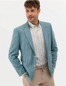 Resim Pierre Cardin Turkuaz Spor Blazer Ceket G021gl002.000.1597529.vr093 Turkuaz 