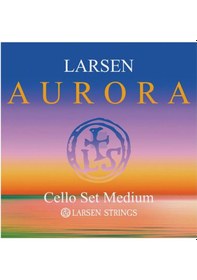 Resim Çello Tel Larsen Aurora Set Medium Set Boyut :4/4 