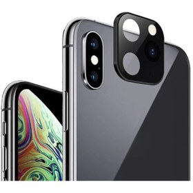 Resim Dolia For Apple Iphone Xs 5.8 Cp-03 Iphone 11 Pro Max Kamera Lens Dönüştürücü Siyah 