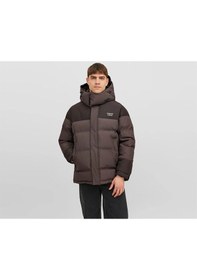 Resim Jack & Jones Jack Jones Jortwice Erkek Günlük Mont 12238881-Chocolate-Brown Kahverengi 