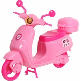 Resim Çizgi Oyuncak Sevimli Scooter 