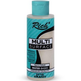 Resim Rich Akrilik Boya Multi Surface 120 CC Granit 2110 