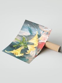 Resim Zestia Çerçevesiz Poster, Doğanın Dansı, Salon Dekoru Poster No: 113535 21 x 30 