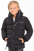 Resim Slazenger Captain Unisex Çocuk Mont & Kaban Siyah 