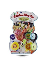 Resim Oyuncak Mutfak Seti 13 Parça Tencere Kaşık Takımı 