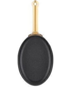 Resim Black Pearl Mini Oval Tava 11x17Cm 