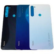 Resim Xiaomi Redmi Note 8 Cam Arka Pil Batarya Kapağı 