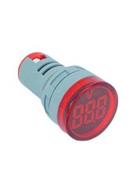 Resim 22mm Dijital Ampermetre 0-100a Ac Kırmızı 