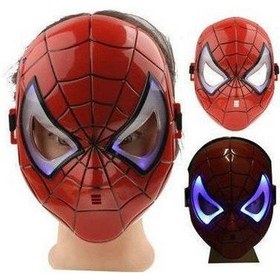 Resim Işıklı Spider-man Örümcek Adam Maskesi Spiderman Oyuncak Maske 