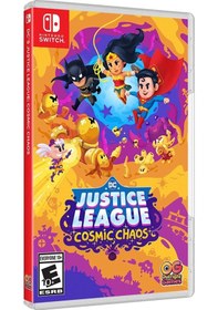 Resim DC Justice League Cosmic Chaos Nintendo Switch Oyun 