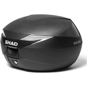 Resim Shad Arka Çanta Sh-39 Karbon Desenli Siyah 