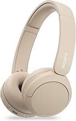 Resim Sony WH-CH520 Aramalar ve Ses Kontrolü için Mikrofonlu En İyi Kablosuz Bluetooth Kulak İçi Kulaklıklar, Hızlı Şarj İşlevli 50 Saate Kadar Pil Ömrü, USB-C Şarj Kablosu İçerir - Bej 