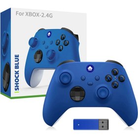 Resim Konsol Plus Xbox 9. Nesil Kablosuz Gamepad Mavi 2.4g 
