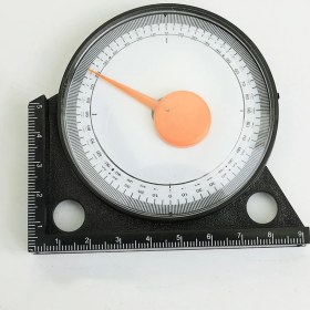 Resim Solar Sanc Çok Işlevli Plastik Açı Ölçer, Eğim Ölçer, Açı Ölçer, Işaretçi Tipi Yatay Açı Ölçer Ölçekli (Yurt Dışından) 