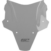 Resim GP Kompozit Honda CB750 Hornet 2025 Uyumlu Kısa Ön Cam Füme 35 cm 