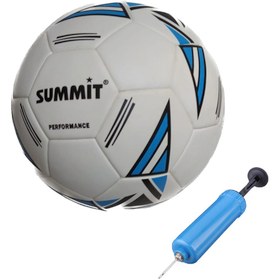 Resim Summit Zilli Futbol Topu Görme Engelliler Için 500 Gr 32 Panel Tüm Hava Koşullarına Uygun No:5 + Pompa 