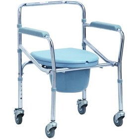 Resim Medikaltec Ort-a-1023 Tekerlekli Hasta Klozeti 