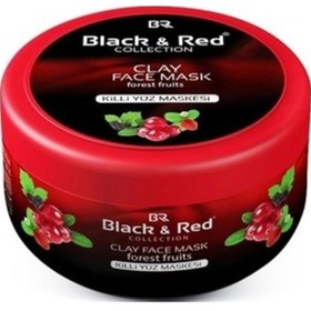 Resim Black & Red Killi Yüz Maskesi Orman Meyveli 400gr Yüzmask 