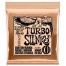 Resim Ernie Ball P02224 - Turbo Slinky Nickel Wound 9.5-46 Elektro Gitar Teli 