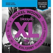 Resim D'Addario EXL120BT Elektro Gitar Tel Seti 