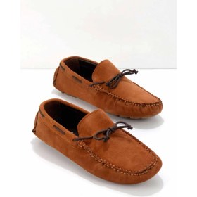 Resim Bambi Taba Süet Leather Erkek Loafer Ayakkabı E01549913402 