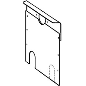 Resim Truma S 2200 Isıtıcı. Sol Isıtma Çıkışı Koruyucu Plaka 
