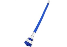 Resim Oynar Başlıklı Tasarruflu Kubar Musluk Borusu ve Başlığı Mavi 