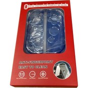 Resim Elmpaly Nintendo Switch Oled Şeffaf Mavi Kılıf - Dayanıklı Koruma, Çizilmeye Ve Parmak İzi Dayanıklı 