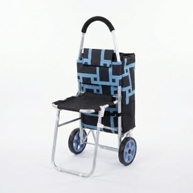 Resim Sandalyeli Pazar Arabası 