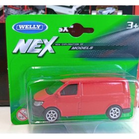 Resim WELLY 1:64 Volkswagen Transporter minibüs 