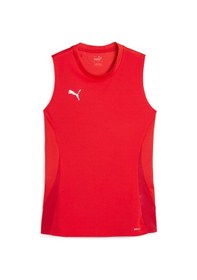 Resim Puma Forması Kadın Kırmızı Yuvarlak Yaka Forma Kırmızı 