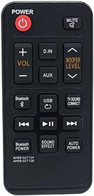 Resim AH59-02710A AH59-02710B Samsung Soundbar HW-J250 HWJ250/ZA HW-JM25 HW-JM25/ZA HWJM25 HWJ250 HW-J250/ZA HWJM25/ZA için Uzaktan Kumanda Değiştirme 