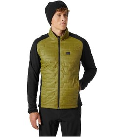 Resim Helly Hansen Lifa Loft Hybrid Insulator Erkek Yeşil Hakim Yaka Mont 65605-461 Yeşil 
