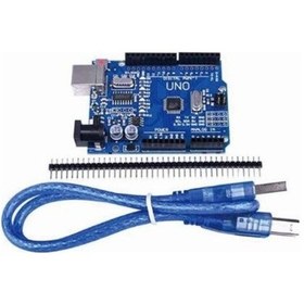 Resim Rfkumanda Arduino Uno R3 Smd Klon Ch340 Chip (Usb Kablo Dahil) 