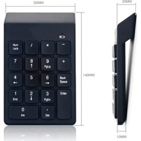 Resim Boblov Numerik keypad usb 2.0 kablolu mini numerik keypad18 tuşlu 