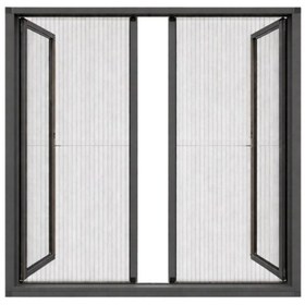 Resim Akordiyon Duble Kapı Sinekliği En:0-140 Cm X Boy:0-240 Cm Demir, Ahşap, Pimapen,alüminyum Uyumlu Çok Renkli 
