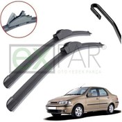 Resim Fiat Albea Ön Cam Silecek Süpürgesi Takımı 2002 - 2005 Model Albea Ön Silecek Sağ Sol 