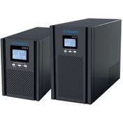 Resim Genel Markalar Teos 3kva 1f/1f (6X9AH) 5/10dk Lcd Onlıne Ups 
