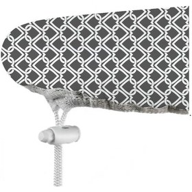 Resim Gercella Lotus 54x140 M Size Ütü Masası Kılıfı Bezi Örtüsü Ütü Masası Ve Aksesuarı Yedek Parça Açık Gri 