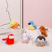 Resim Baijiafu2 Yeni Küçük Peluş Kolye Okul Çantası Çekicilik Anahtarlık Yeni Butik Kapma Makinesi Klip Bebek Makine Bebekleri (Yurt Dışından) 