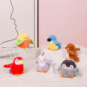 Resim Baijiafu2 Yeni Küçük Peluş Kolye Okul Çantası Çekicilik Anahtarlık Yeni Butik Kapma Makinesi Klip Bebek Makine Bebekleri (Yurt Dışından) 