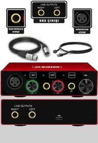 Resim LASTVOİCE Midex Glx Paket-3 BM800 Mikrofon + Stüdyo Ses Kartı + Stand + Filtre 