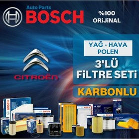 Resim Citroen Ds4 1.6 Dizel Bosch Filtre Bakım Seti 2014-Sonrası (495584755) 